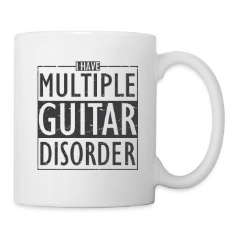 Gitarre Musik Gitarisst Gitarren Spruch - Tasse - Weiß - Rechts