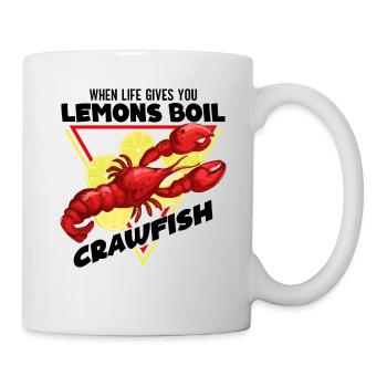 Crawfish Cajun & Crawfish Lobster Cooking - Mug - white - Right