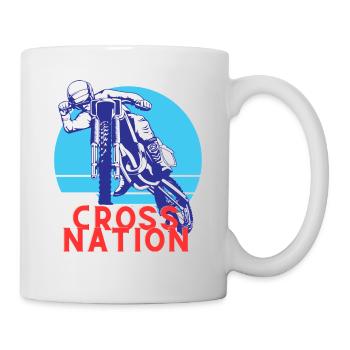 Cross Nation - Tasse - Weiß - Rechts