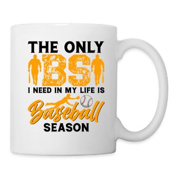 Baseball Spieler Baseball Spielerin Baseball Team - Tasse - Weiß - Rechts