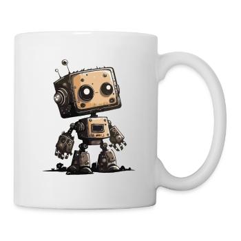 Petit Robot - Mug blanc - blanc - Droite