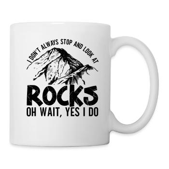 Geologie Studium Geologe Geologie Student - Tasse - Weiß - Rechts