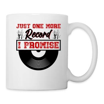 Platine vinyle vinyle rétro collection - Mug blanc - blanc - Droite