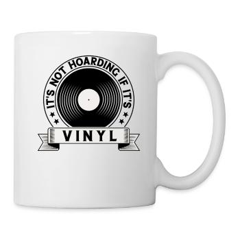 Platine vinyle vinyle rétro collection - Mug blanc - blanc - Droite