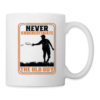 Frisbee Player Disc Golf Frisbee Competition - Mug - white - Right
