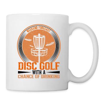 Frisbee Player Disc Golf Frisbee Competition - Mug - white - Right