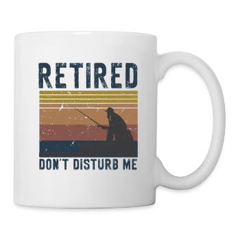 Rentner Sprüche & Geschenke Ruhestand - Tasse - Weiß - Rechts