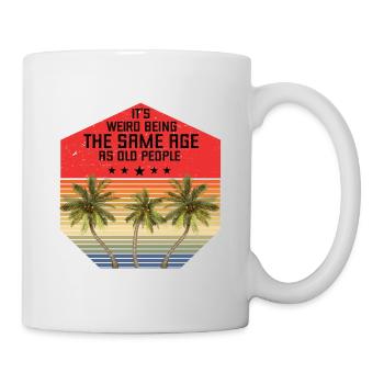 Rentner Sprüche & Geschenke Ruhestand - Tasse - Weiß - Rechts