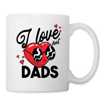 I Love Hot Dads - Mug - white - Right
