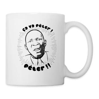 Ça va péter péter - meme - Mug blanc - blanc - Droite