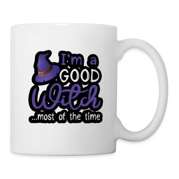 Grusel Halloweenspruch Spruch Halloween - Tasse - Weiß - Rechts