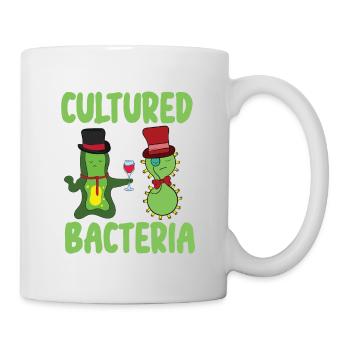 Biologie Lehrer Motiv Naturwissenschaft - Tasse - Weiß - Rechts