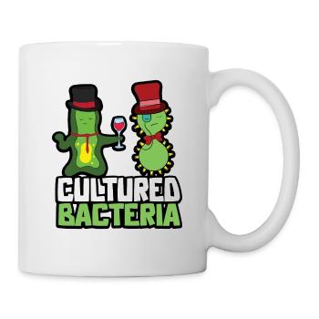 Biologie Lehrer Motiv Naturwissenschaft - Tasse - Weiß - Rechts