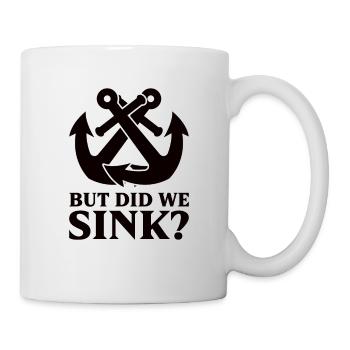 Boating Dad Boat Captain Pontoon Sailor Cruising - Mug - white - Right