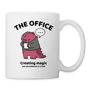 Creating magic, one spreadsheet at a time - Tasse - Weiß - Rechts