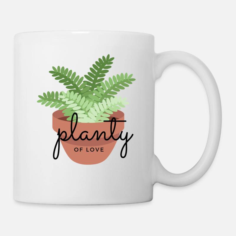 Planty de l’amour - Mug blanc - blanc