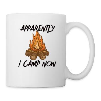 Scout Camping Outdoor Campfire Hiking Backpacking - Mug - white - Right