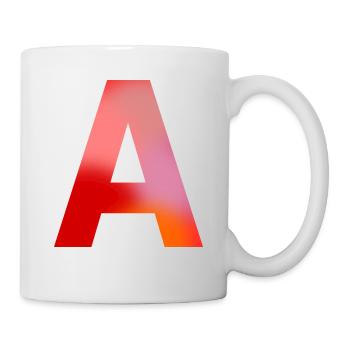 Letter A - Mug - white - Right