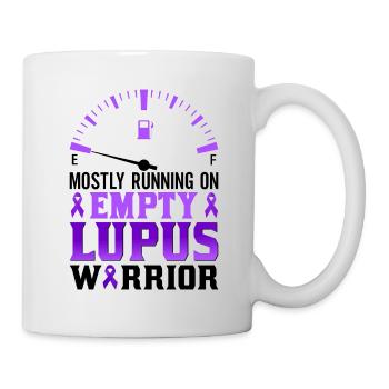Lupus Bewusstseins Monat - Tasse - Weiß - Rechts