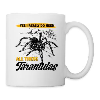 Tarentule Araignée Araignée Collectionneur Pet - Mug blanc - blanc - Droite