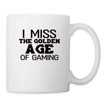 Funny retro gaming culture - Mug - white - Right