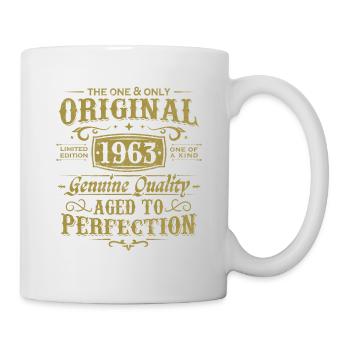 Original 1963 Vintage Vintage Birthday Gift - Mug - white - Right