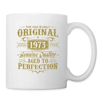 Original 1973 Vintage Vintage Birthday Gift - Mug - white - Right