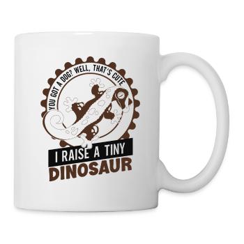Crown Gecko Reptile Gecko Terrarium Pet - Mug blanc - blanc - Droite