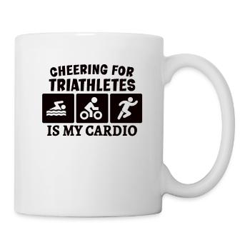 Triathlon Swim Bike Run Triathlete Sport Gift - Mug - white - Right