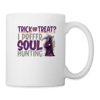 Funny Grim Reaper Lover Halloween Horror - Mug - white - Right