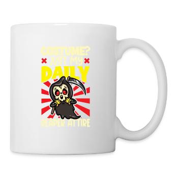 Funny Grim Reaper Lover Halloween Horror - Mug - white - Right