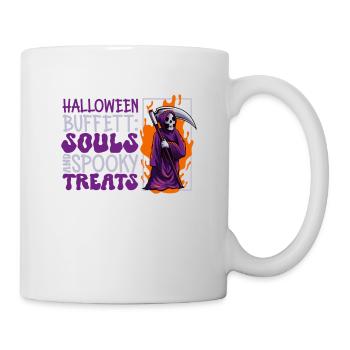 Funny Grim Reaper Lover Halloween Horror - Mug - white - Right