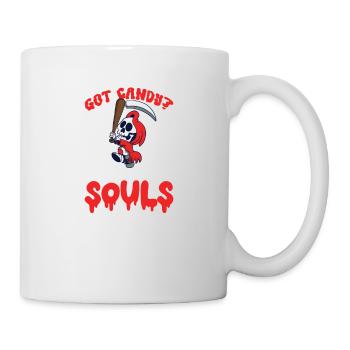 Funny Grim Reaper Lover Halloween Horror - Mug - white - Right