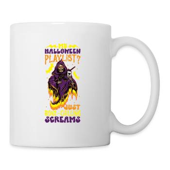 Funny Grim Reaper Lover Halloween Horror - Mug - white - Right