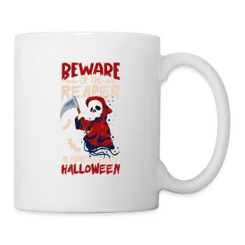 Funny Grim Reaper Lover Halloween Horror - Mug - white - Right