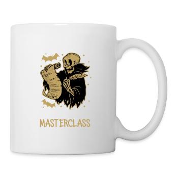 Funny Grim Reaper Lover Halloween Horror - Mug - white - Right