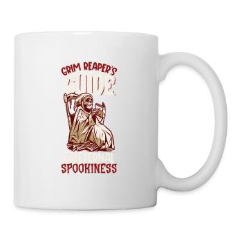 Funny Grim Reaper Lover Halloween Horror - Mug - white - Right