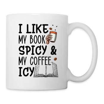 Book Lover Book Reader Coffee Lover - Mug - white - Right