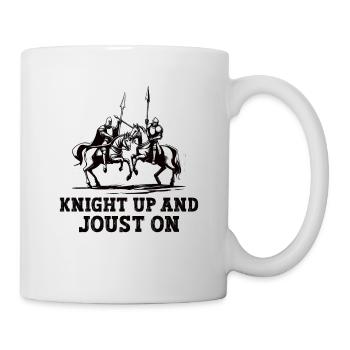Armure médiévale de la Renaissance Knight Knight - Mug blanc - blanc - Droite