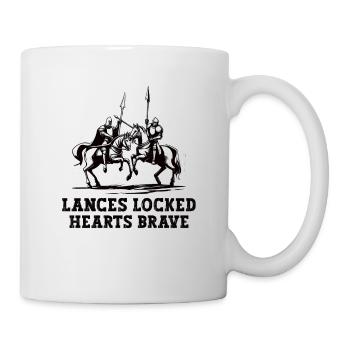 Ritterritter Mittelalterliche Renaissance-rüstung - Tasse - Weiß - Rechts