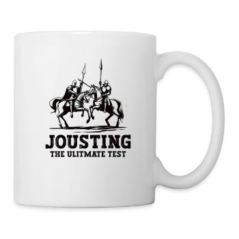 Chevalier Chevalier Armure Médiévale Renaissance - Mug blanc - blanc - Droite