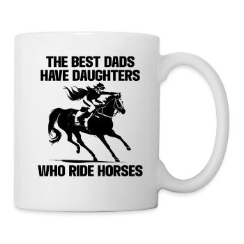 Horse Owner Rider Riding Horse Father - Mug - white - Right