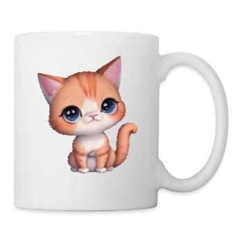 Chaton - Mug blanc - blanc - Droite
