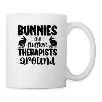 Hasenbesitzer Hasenliebhaber Hasenmutter Hase Papa - Tasse - Weiß - Rechts