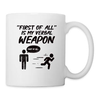 Debating Speech Debating Speaker Gift Idea - Mug - white - Right