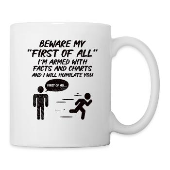 Debating Speech Debating Speaker Gift Idea - Mug - white - Right