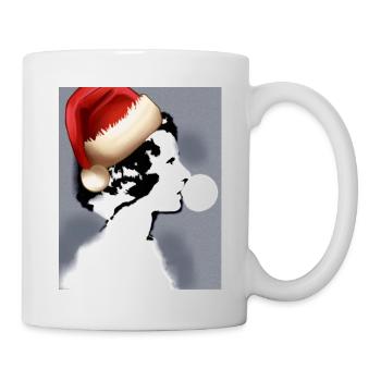 Reine II - Élisabeth Angleterre - Reine d’Angleterre, - Mug blanc - blanc - Droite