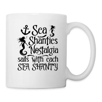 Sailors Sea Shanty Singing Ship Adventures - Mug blanc - blanc - Droite