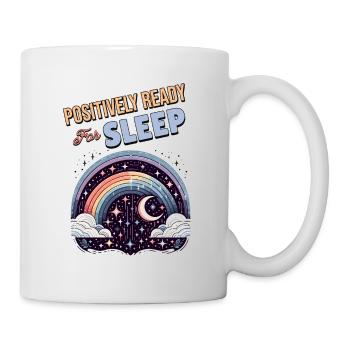 Positivité Arcs-en-ciel Pleine conscience Amélioration de soi - Mug blanc - blanc - Droite
