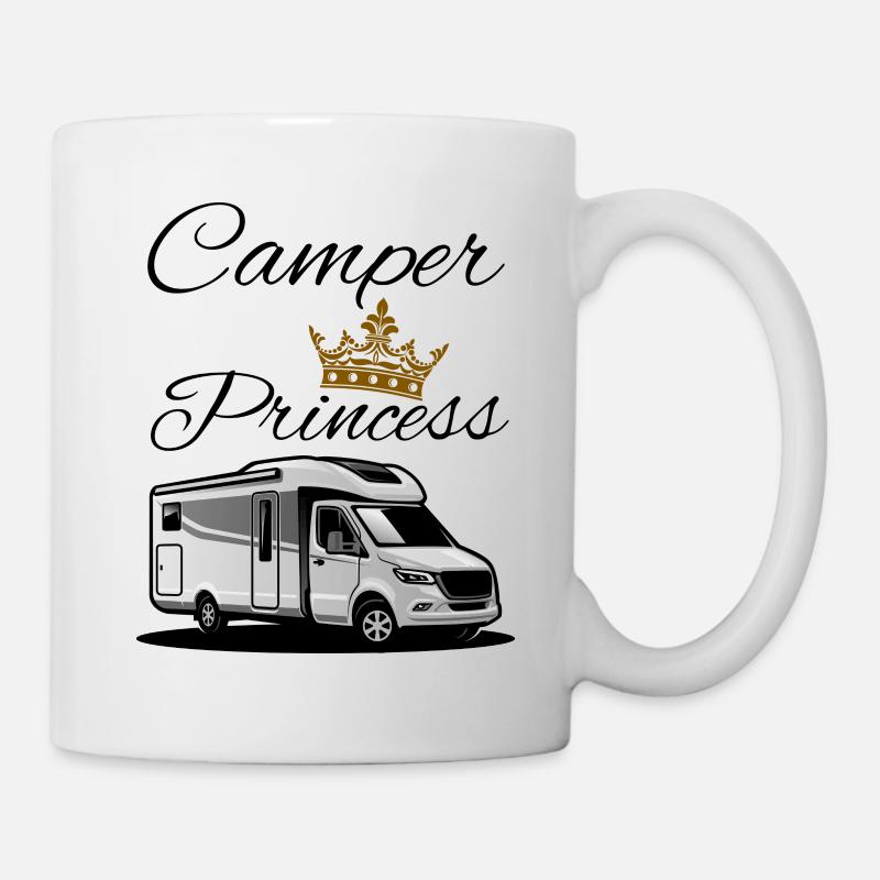 Camper Prinzessin-Camper Princess - Tasse - Weiß